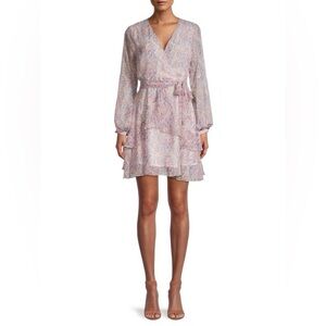 Elegant Long Sleeve Floral Dress